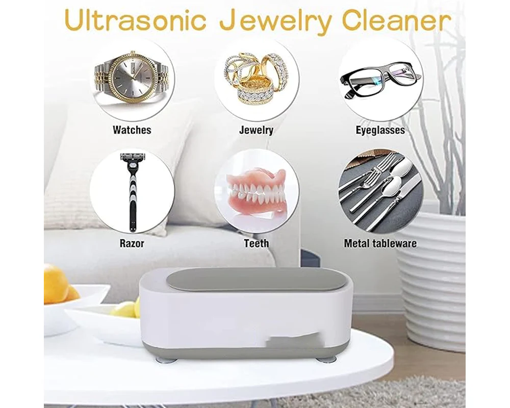 Ultrasonic Glasses Watch Jewellery Cleaner - Image 3