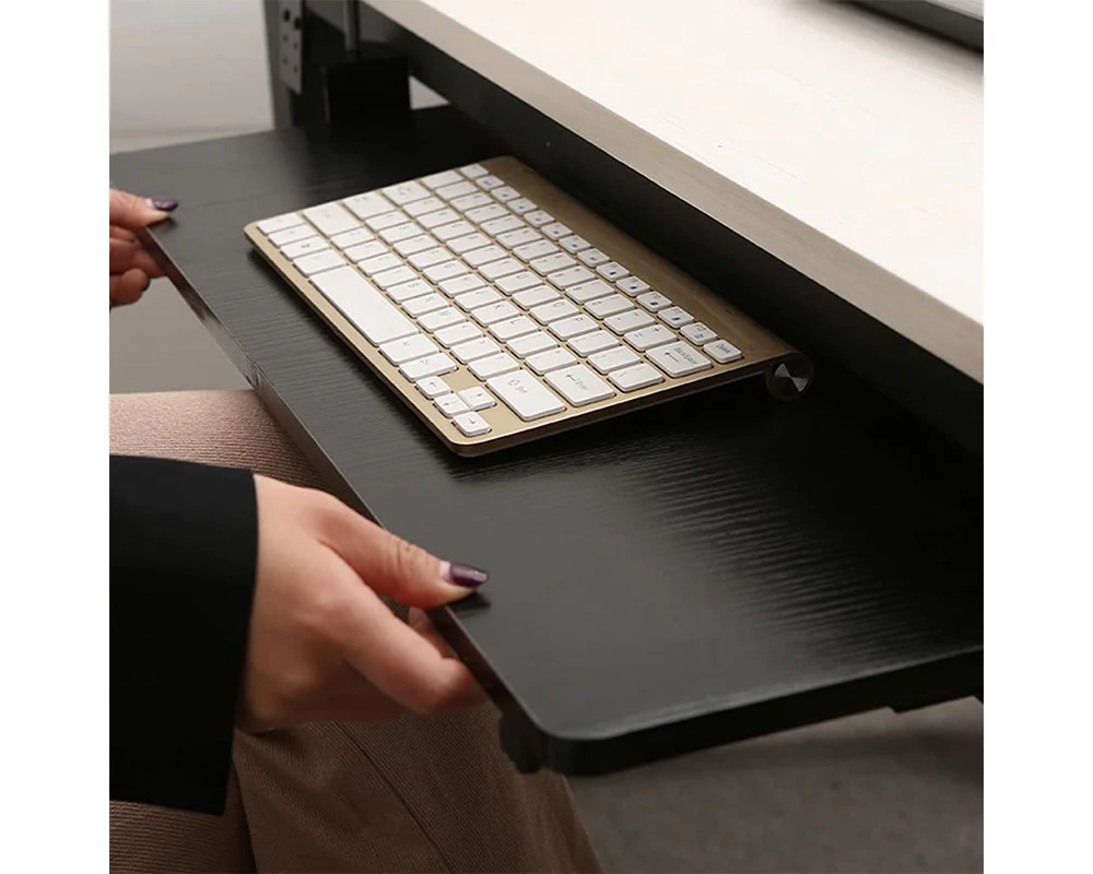 Under Desk Keyboard Drawer / Tray - Image 4