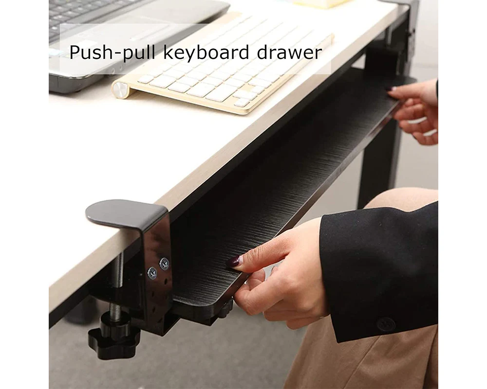 Under Desk Keyboard Drawer / Tray - Image 5