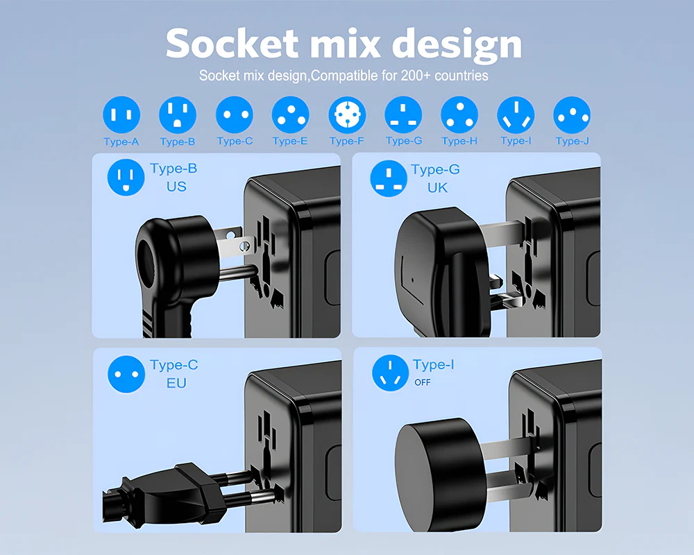 Universal Travel Adapter - Image 3