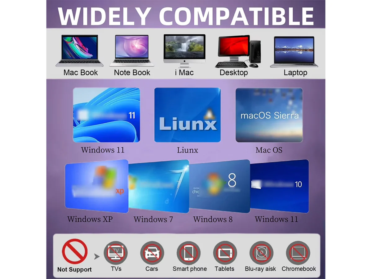 External DVD Drive CD/DVD Writer - Image 5