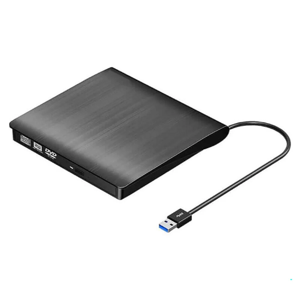 External DVD Drive USB 3.0 Portable CD DVD Writer Burner for Laptop