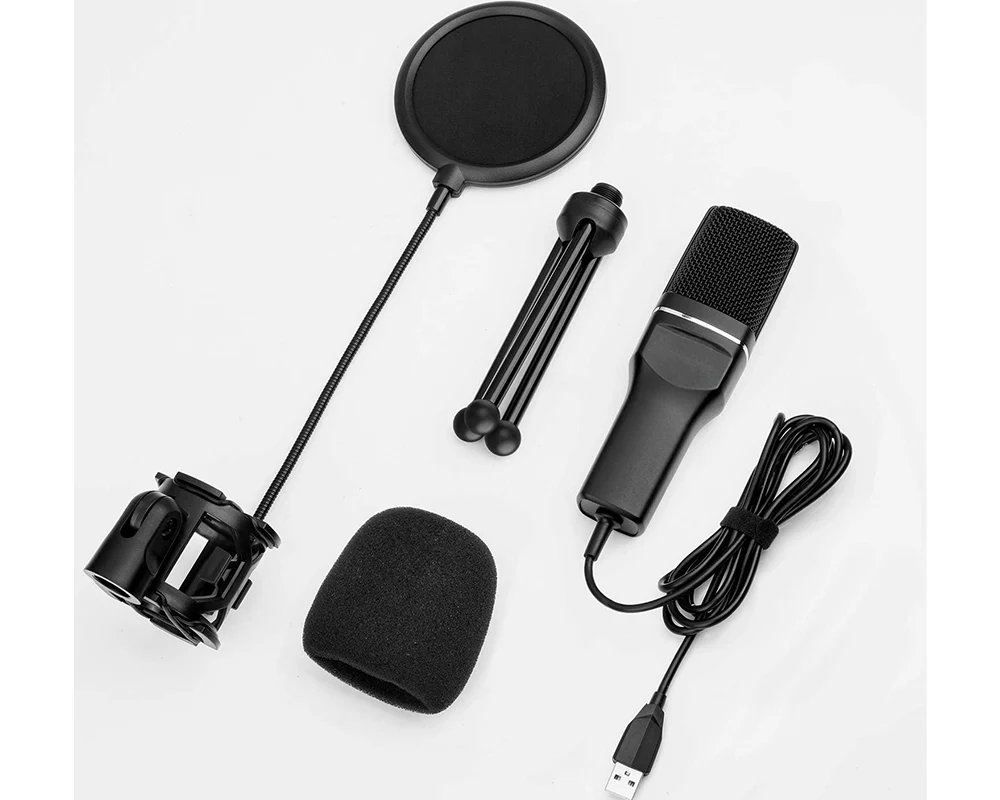 USB Condenser Microphone - USB Condenser Microphone Kit for PC & Gaming - Image 4
