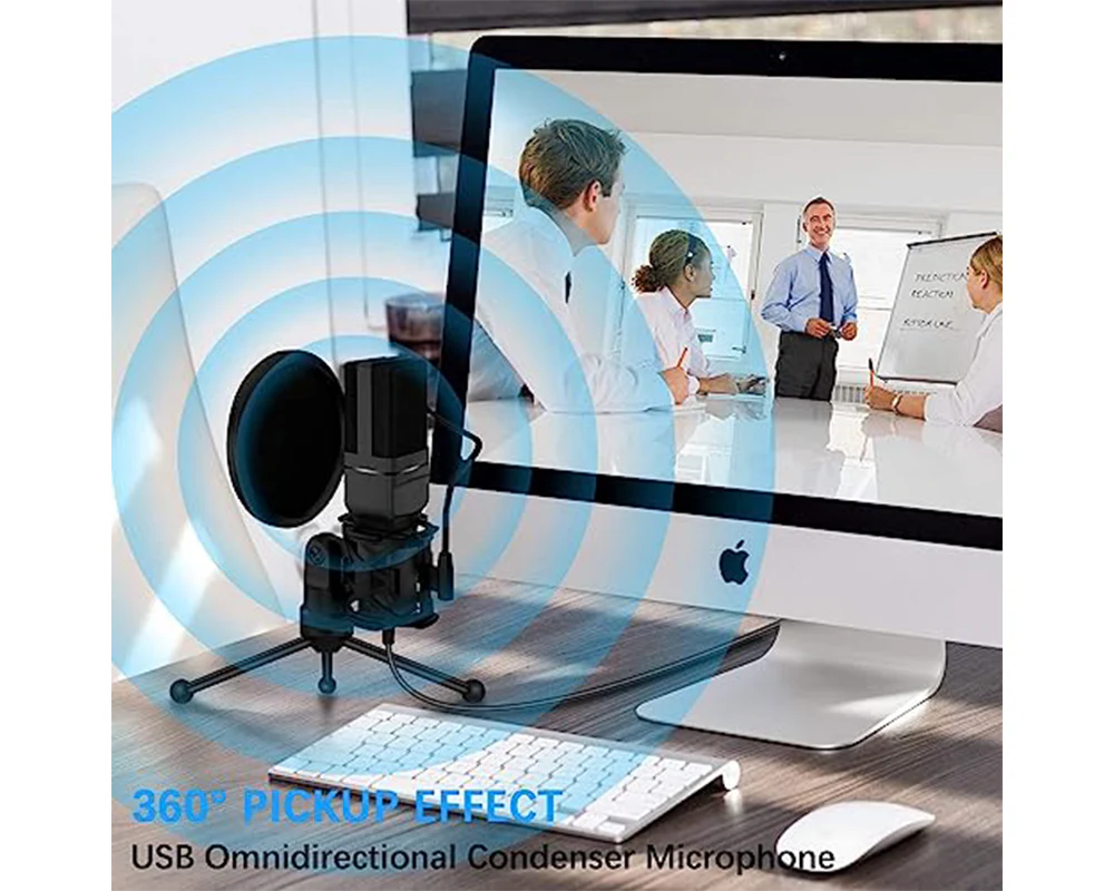 USB Condenser Microphone - USB Condenser Microphone Kit for PC & Gaming - Image 5