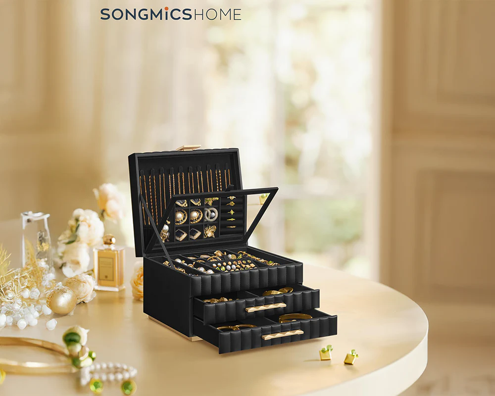 Jewellery Box with Mirror - Image 4