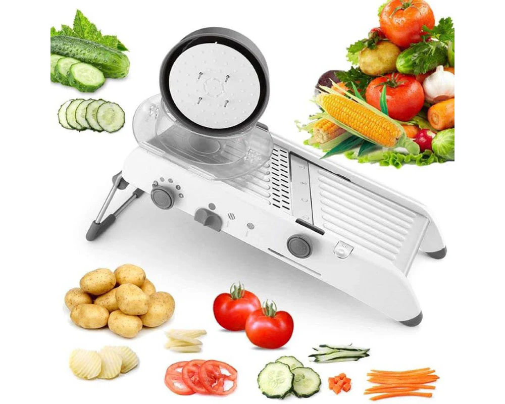 Vegetable Slicer Vegetable Cutter Mandoline Slicer Stainless Steel Vegetable Julienner - Image 2