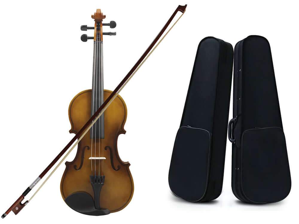Full-size 4/4 Violin with Carrying Case Nature - Image 2