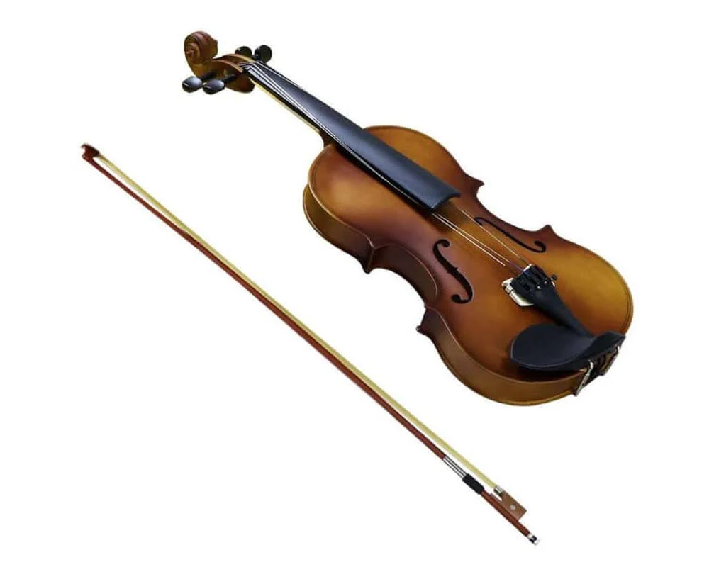 Full-size 4/4 Violin with Carrying Case Nature - Image 9