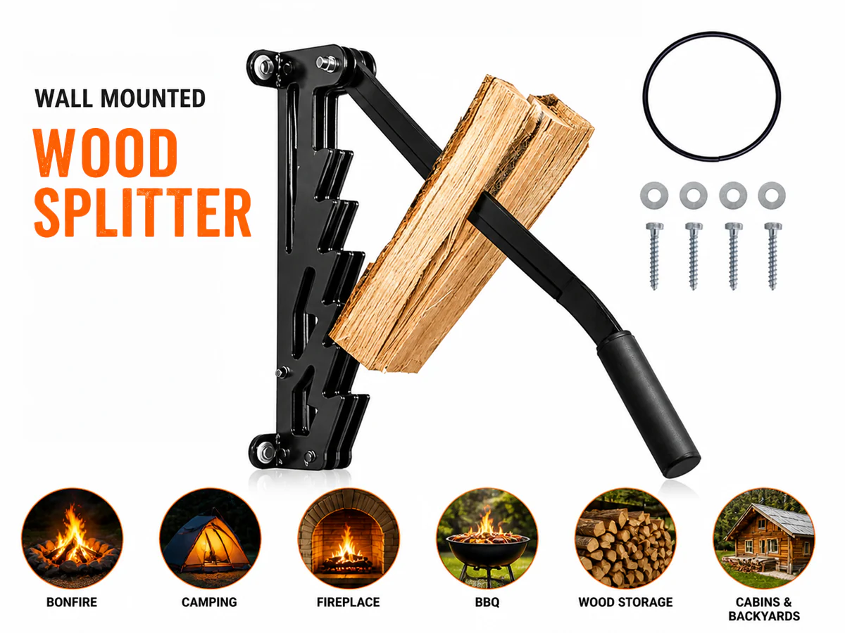 Wall Mounted Firewood Splitter - Image 2