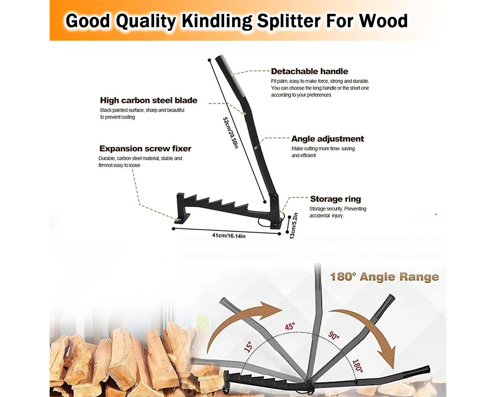 Wall Mounted Firewood Splitter - Image 4