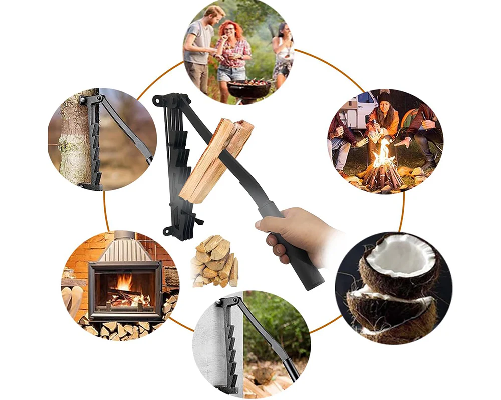 Wall Mounted Firewood Splitter - Image 6
