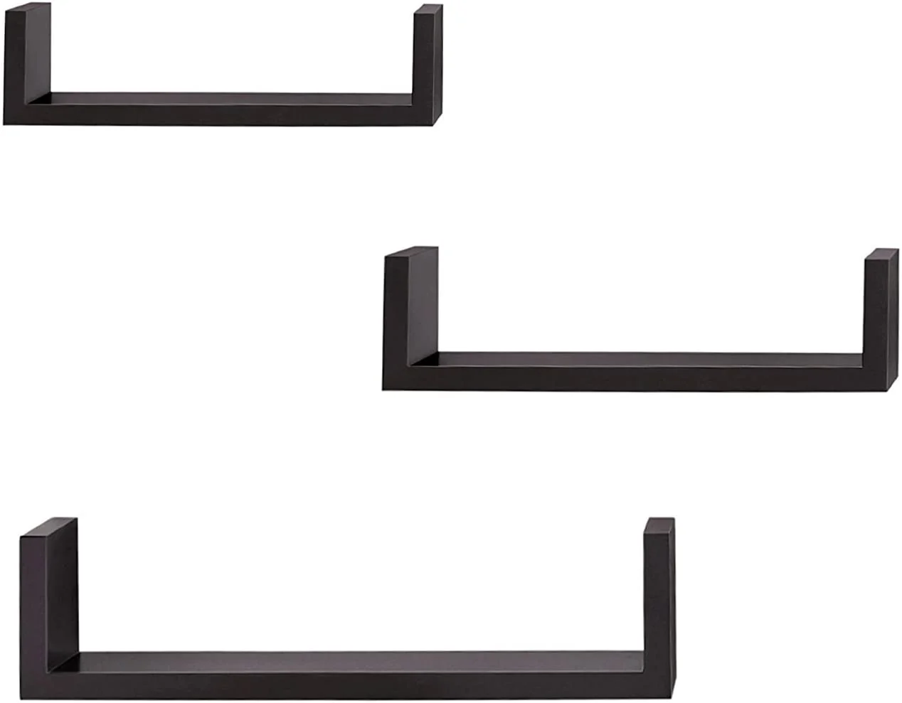 Wall Shelf Wall Shelves 3PCs/Set Floating Display Shelf - Image 6
