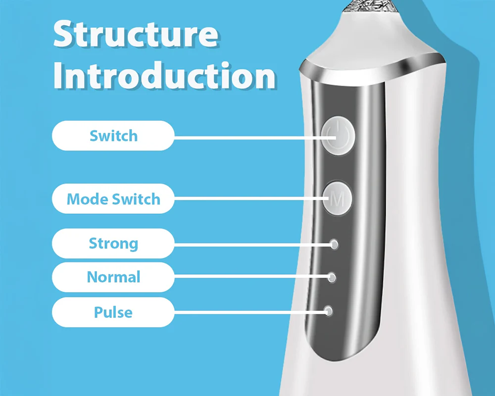 Water Flosser Cordless Teeth Cleaner - Image 6