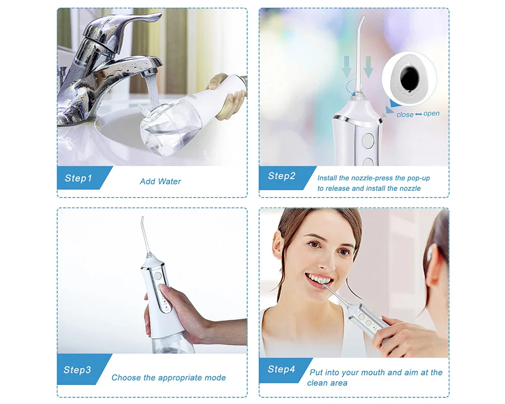 Water Flosser Cordless Teeth Cleaner - Image 7