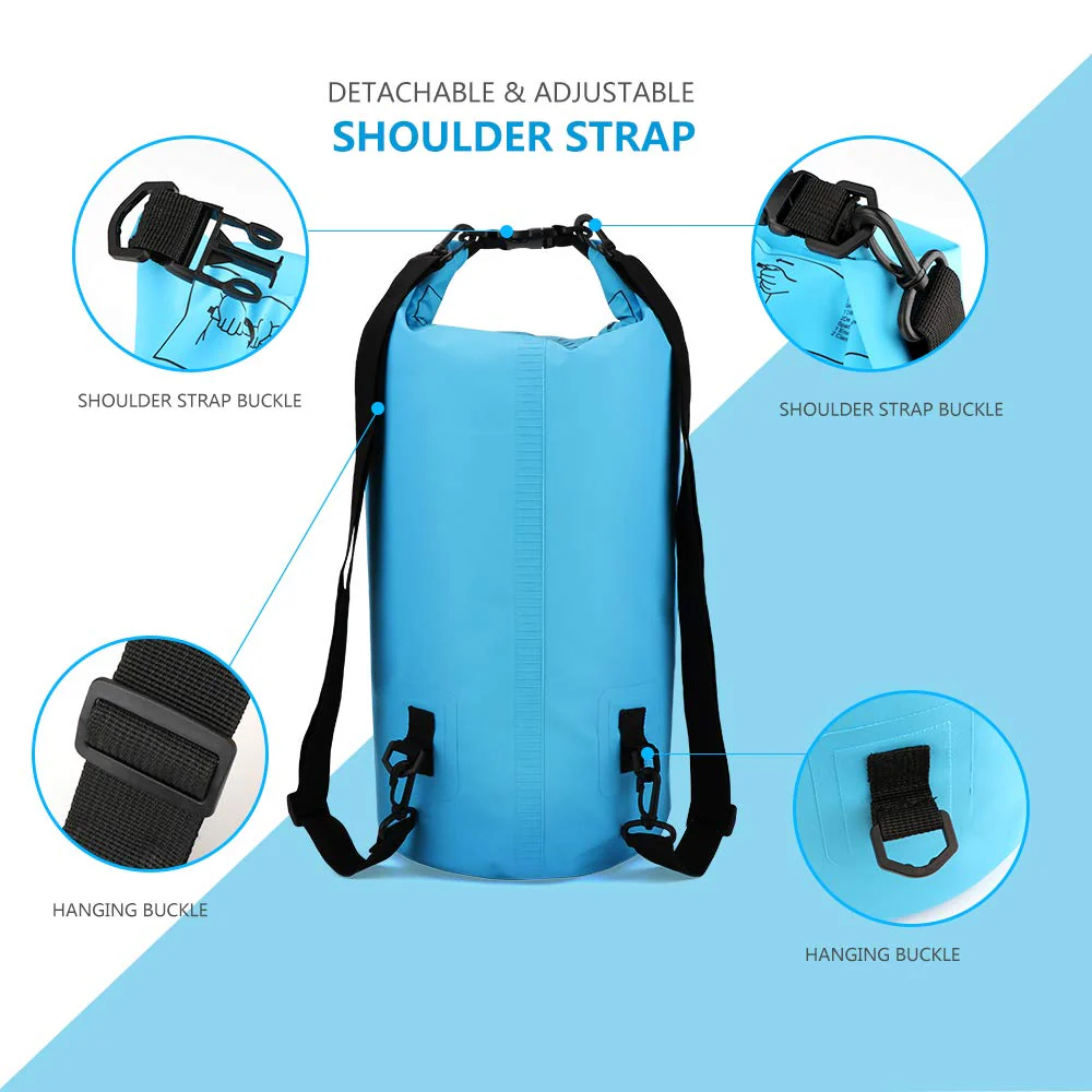 Waterproof Dry Bag Ocean Pack PVC 30L - Image 9