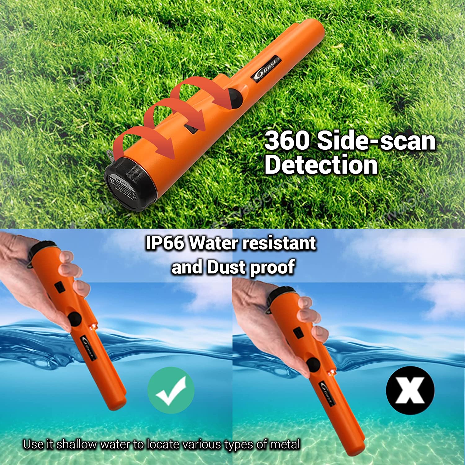 Portable Metal Detector Waterproof - Image 4