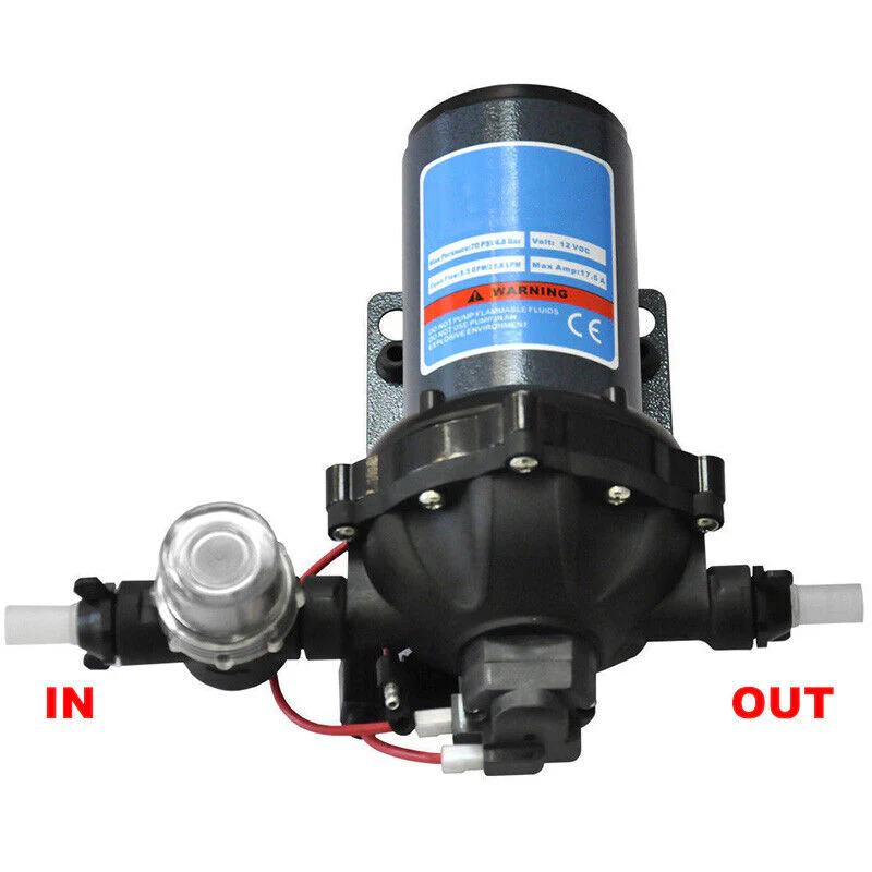12V Self Priming Water Pump - Image 3
