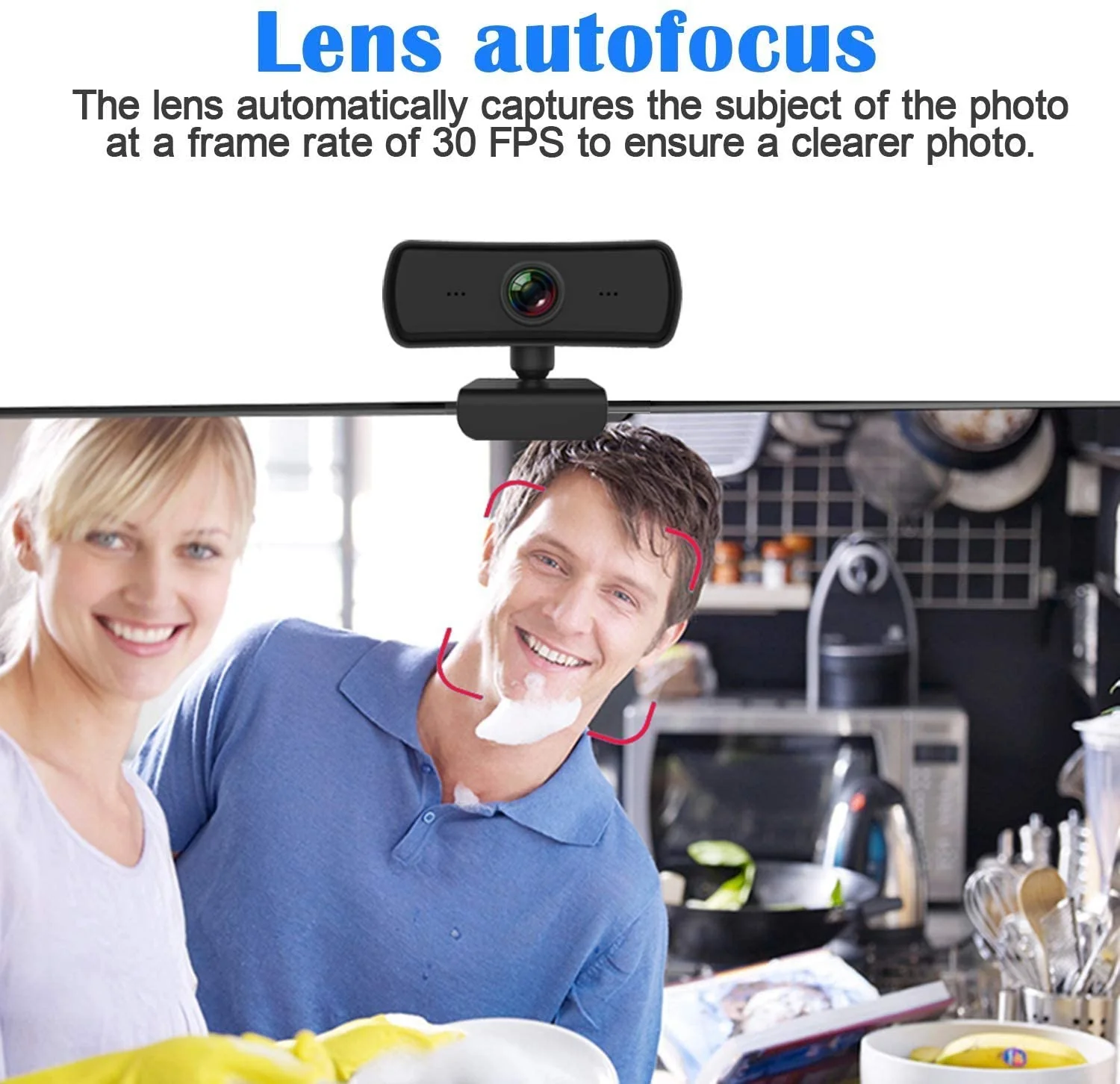 Webcam Web Camera Built in microphone - Image 2
