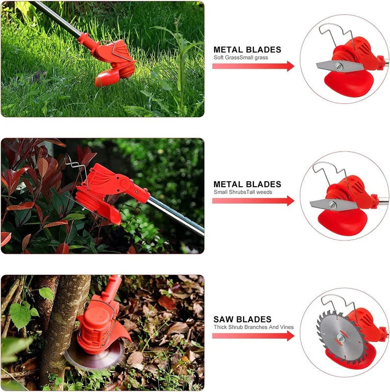 Lawn Mower Cordless Weed Cutter Garden Trimmer - Image 3