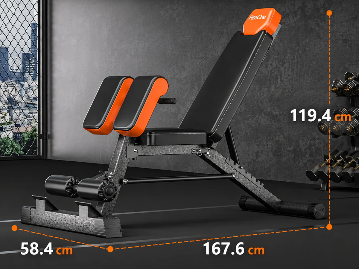 Multifunctional Adjustable Weight Bench - Image 4