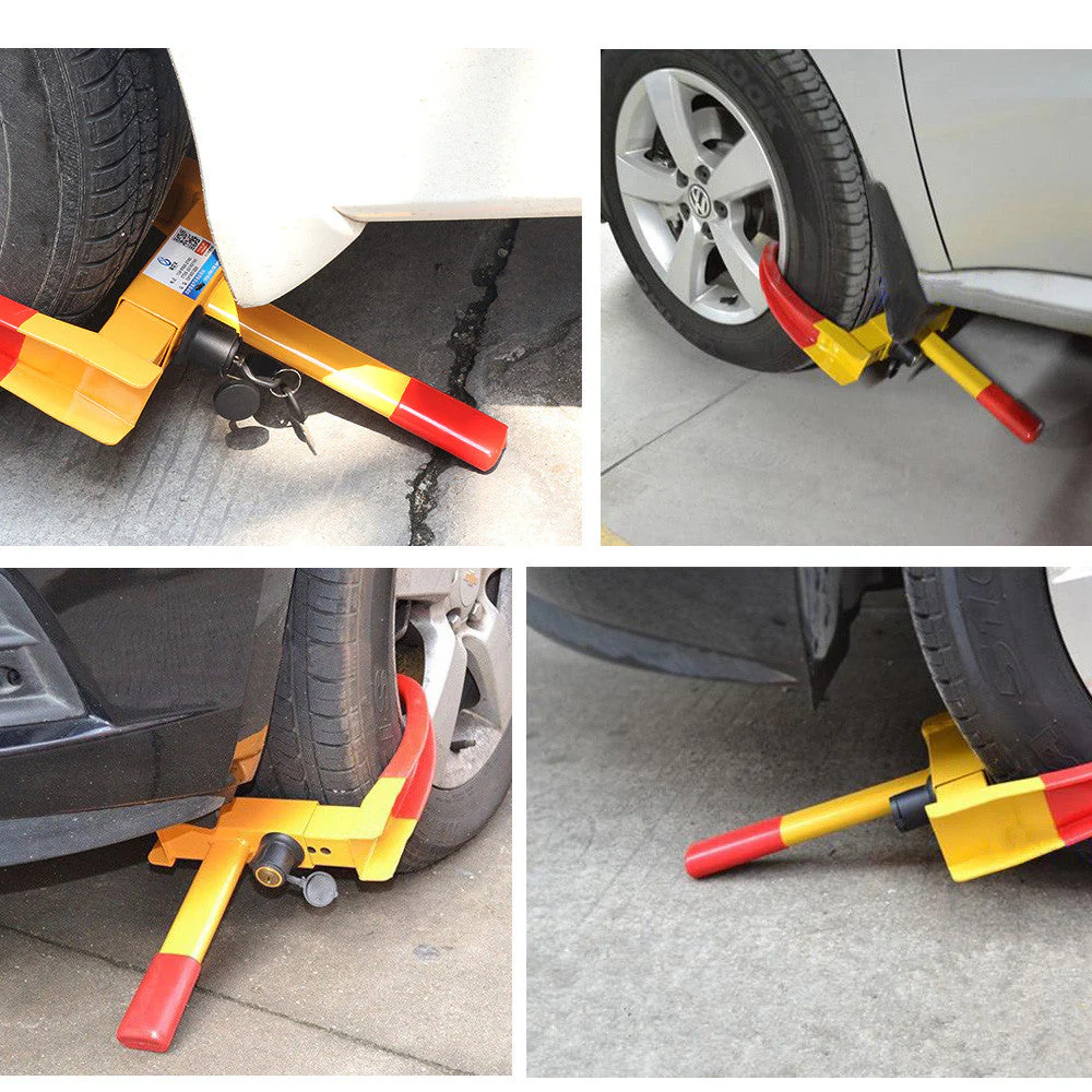 Wheel Clamp Heavy Duty Anti- Theft Wheel Lock - Image 5