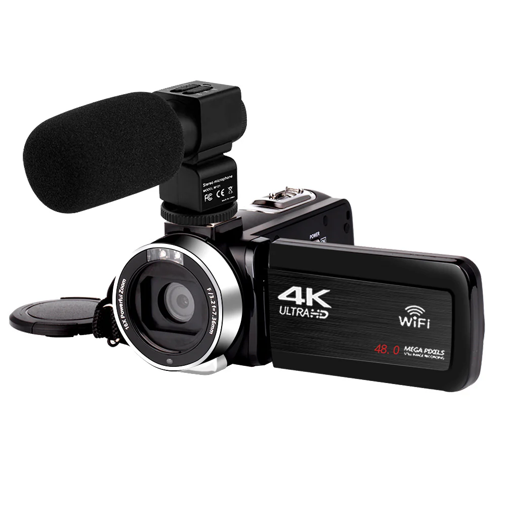 Wifi Video Camera 4K Camcorder Portable - Image 3
