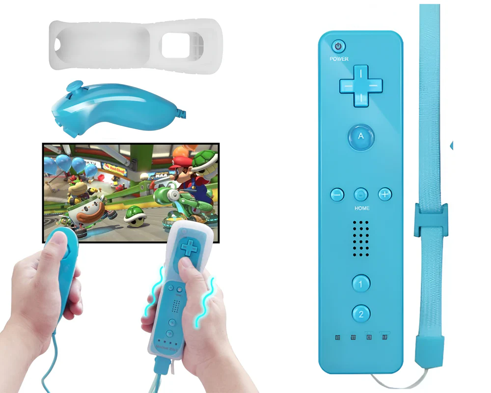 Wii Remote Controller with Nunchuk - Image 7