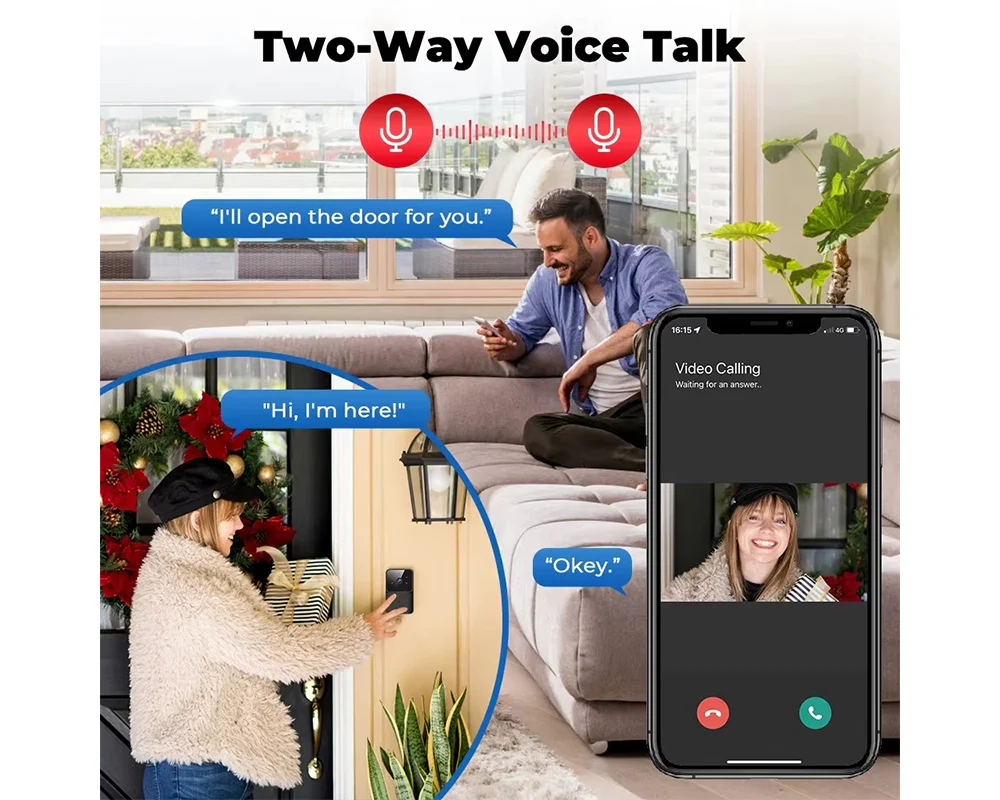 Smart Visual Wireless Doorbell Camera - Image 4