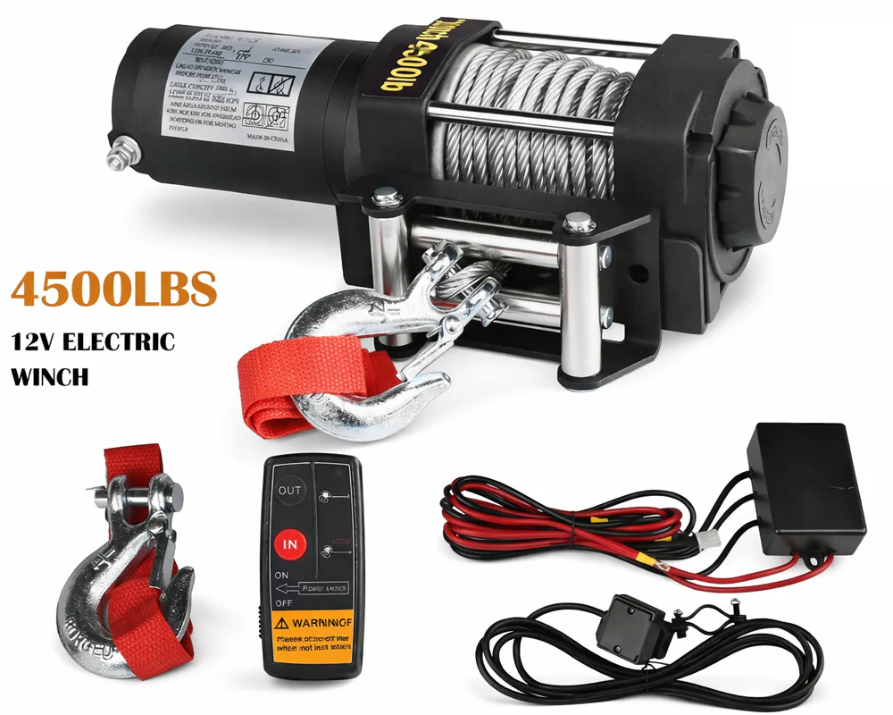 Wireless Electric Winch 4500lbs - Image 10