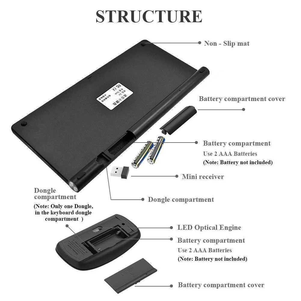 Wireless Keyboard And Mouse - Image 5