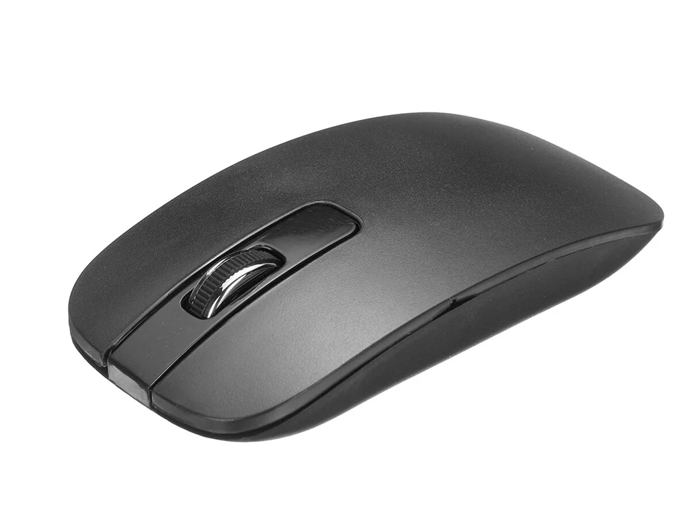Wireless Keyboard And Mouse Slim Full Black - Image 10