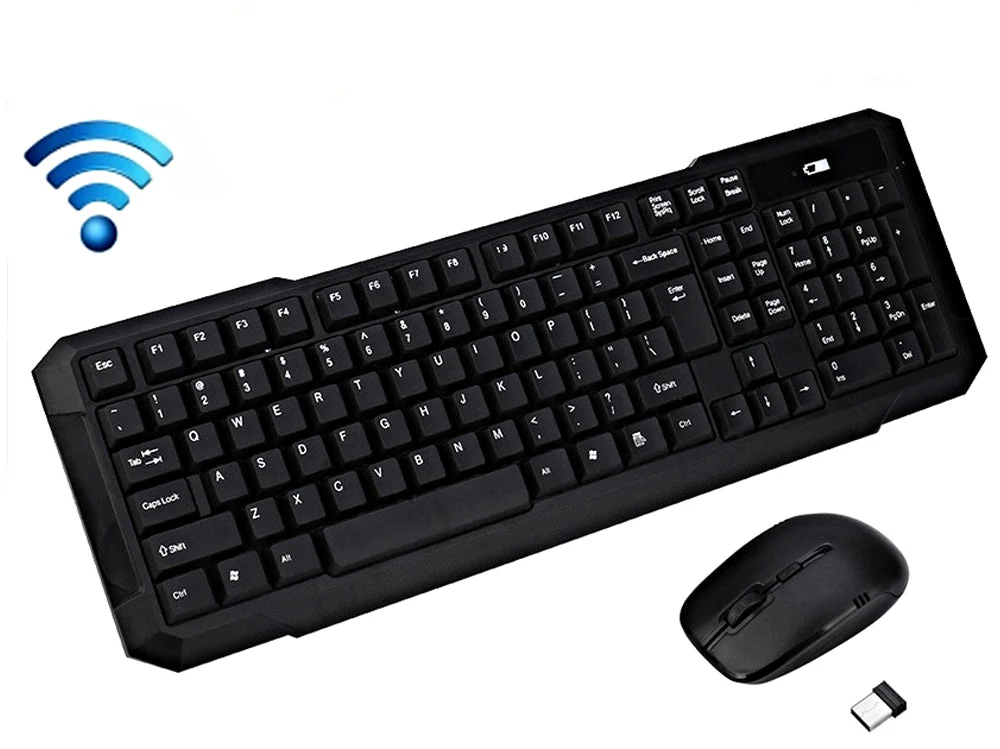 Wireless Keyboard And Mouse set 2.4GHz - Image 3