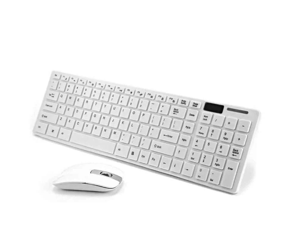 Wireless Keyboard Mouse  White - Image 13