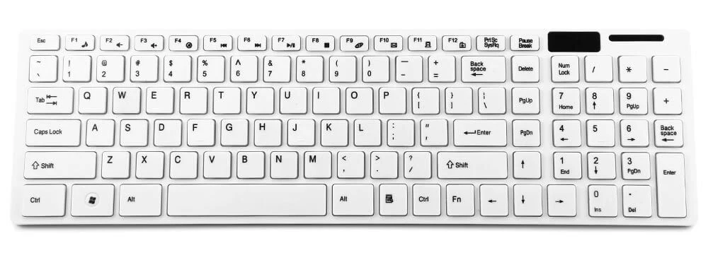 Wireless Keyboard Mouse  White - Image 6