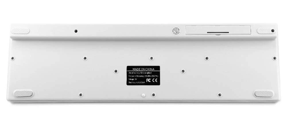 Wireless Keyboard Mouse  White - Image 7