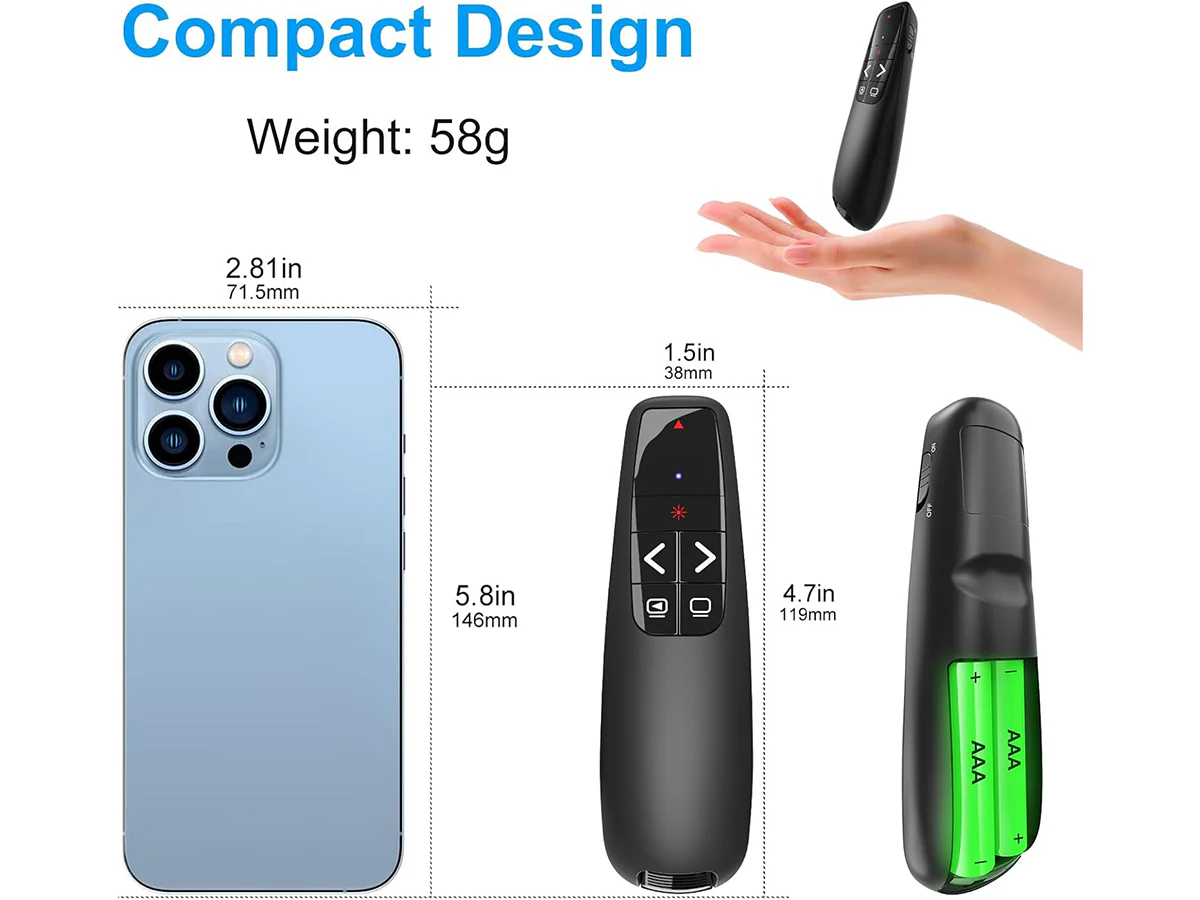 Professional Wireless Presentation Clicker - Image 7