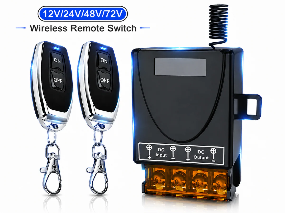 Wireless Remote Switch, RF Relay Switch, 30A Wireless Remote Switch - Image 2