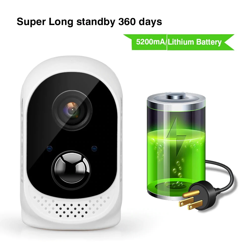 1080P Wireless Security Camera Battery Operated - Image 4