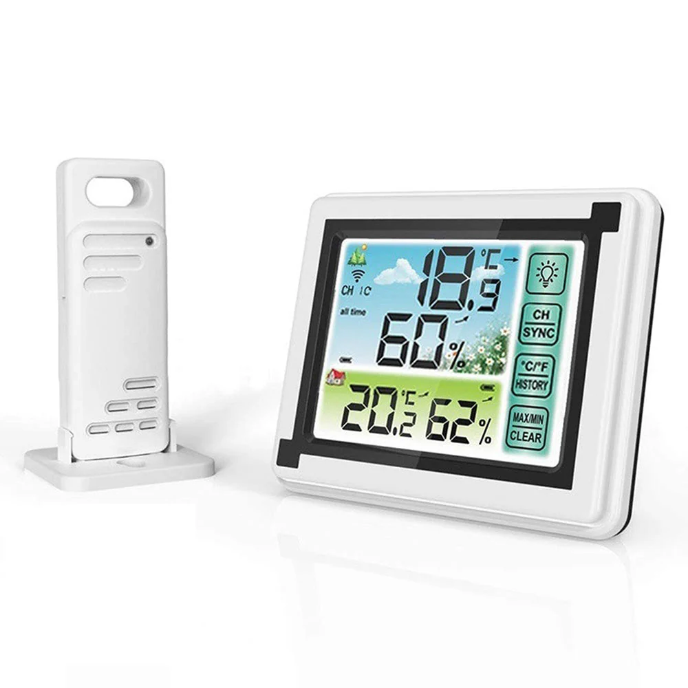 Wireless Weather Station Indoor Outdoor Hygrometer Thermometer - Image 2