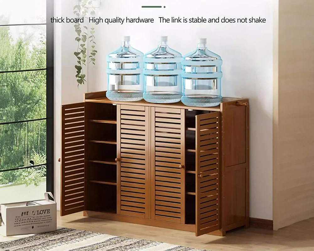 Wooden 30 Pair Shoe Storage - Image 10