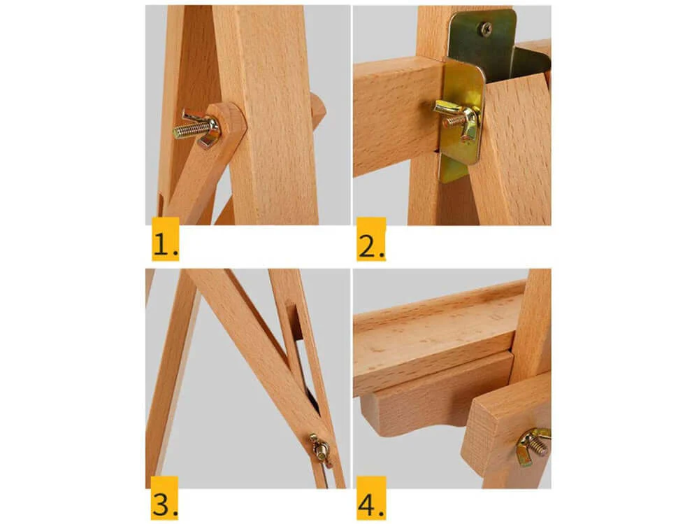 Easel Artist Wooden Easel - Image 5