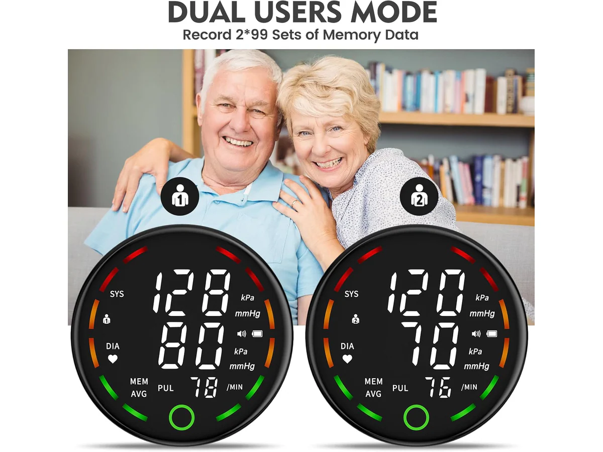 Rechargeable Wrist Blood Pressure Monitor - Image 6