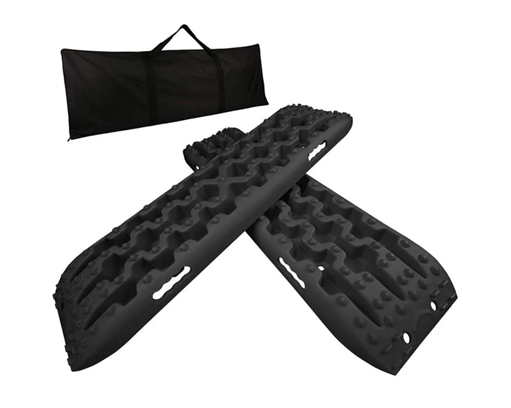 Recovery Tracks X-BULL – 3rd Gen Traction Boards for Sand Mud Snow 4WD Black - Image 2