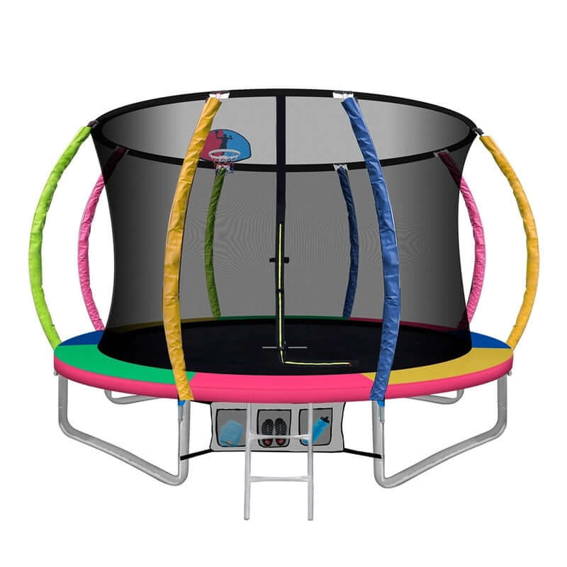 10FT Trampoline Kids Trampolines - Image 2
