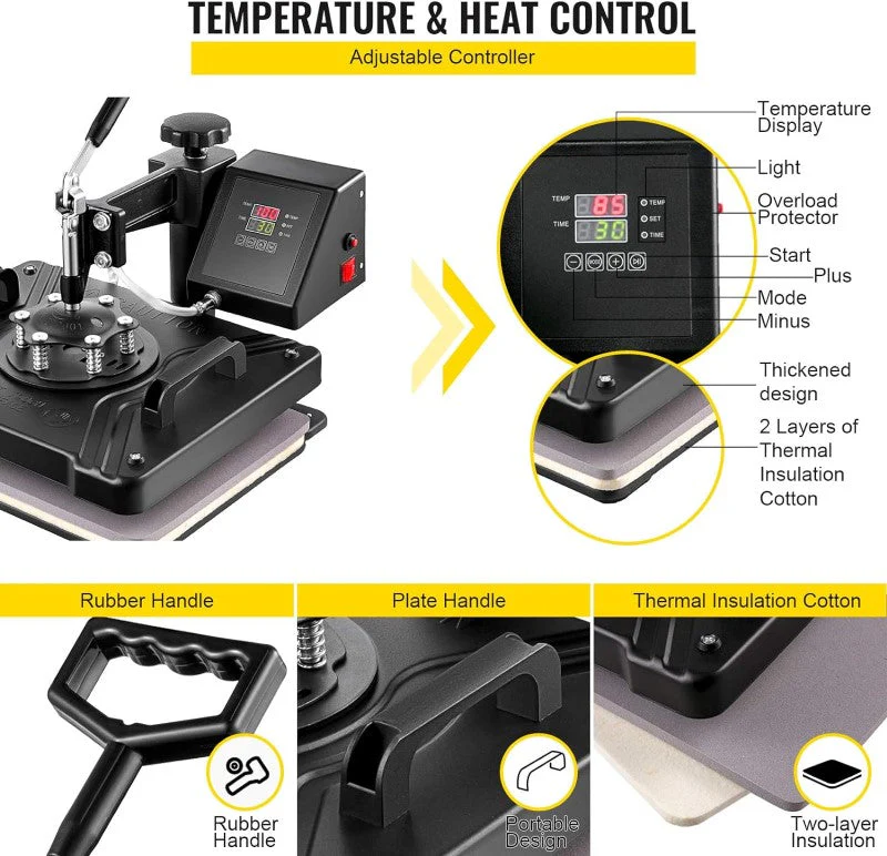 Heat Press Machine Transfer T-Shirt Printer - Image 3