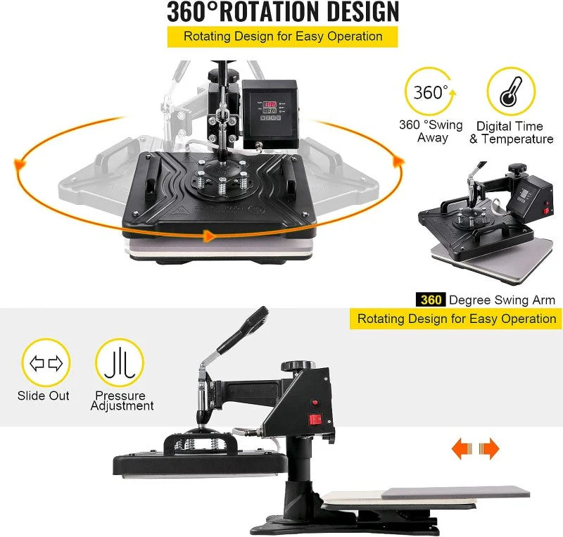 Heat Press Machine Transfer T-Shirt Printer - Image 5