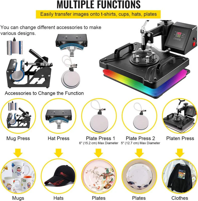 Heat Press Machine Transfer T-Shirt Printer - Image 6
